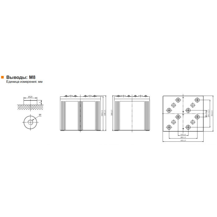 Аккумулятор Leoch DJ1500
