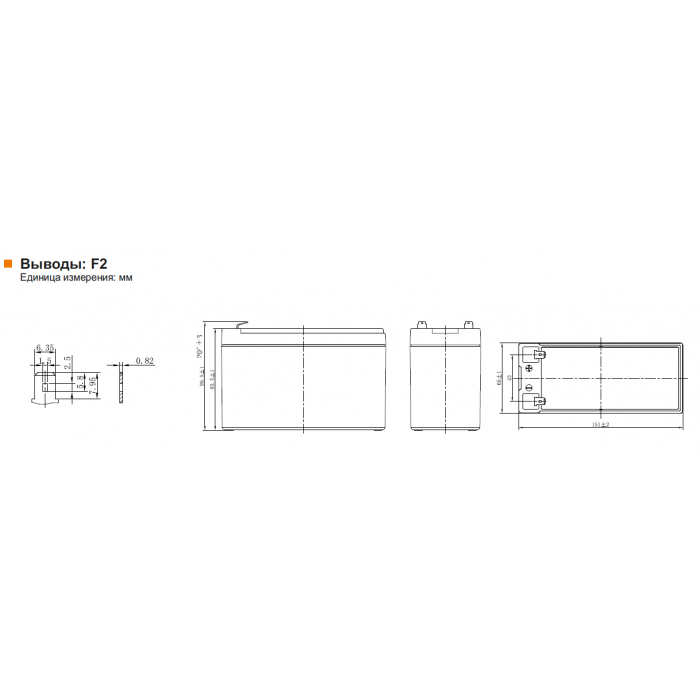 Аккумулятор Leoch DJW12-9.0