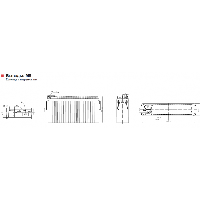 Аккумулятор Leoch LHR12600FT