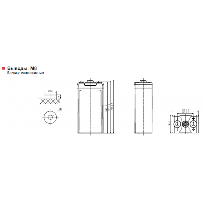 Аккумулятор Leoch LHR900W