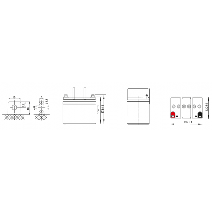 Аккумулятор Leoch LPCG12-30