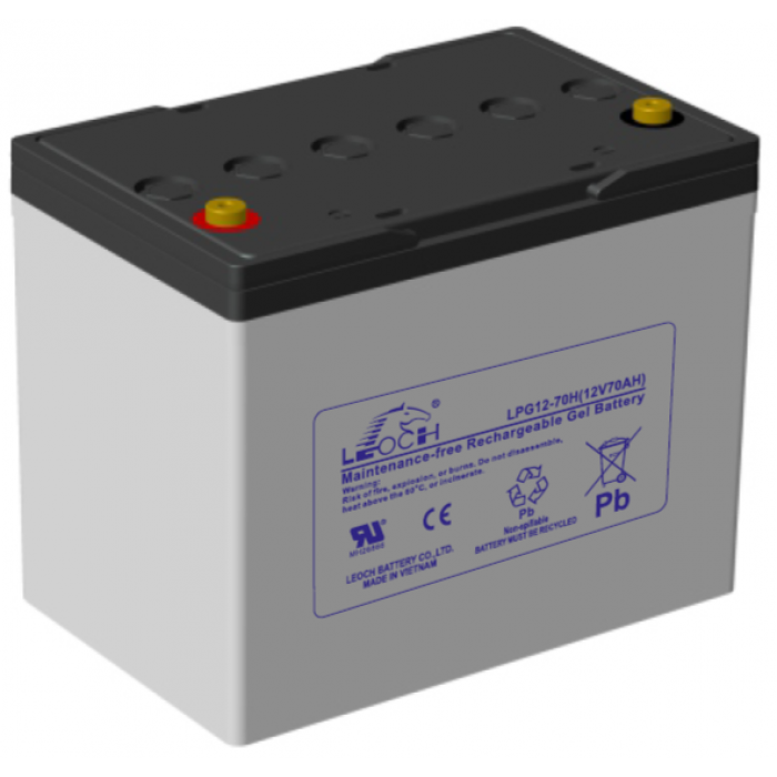 Аккумулятор Leoch LPG12-70H