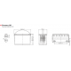 Аккумулятор Leoch PLX12-500