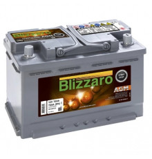 Аккумулятор BLIZZARO AGM 70R обр. пол. 760А 278x175x190 (L3 070 076 013)