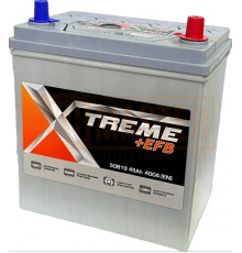 Аккумулятор XTREME +EFB 50B19L 45R обрат. пол. тонкие клеммы 400A 187x129x220