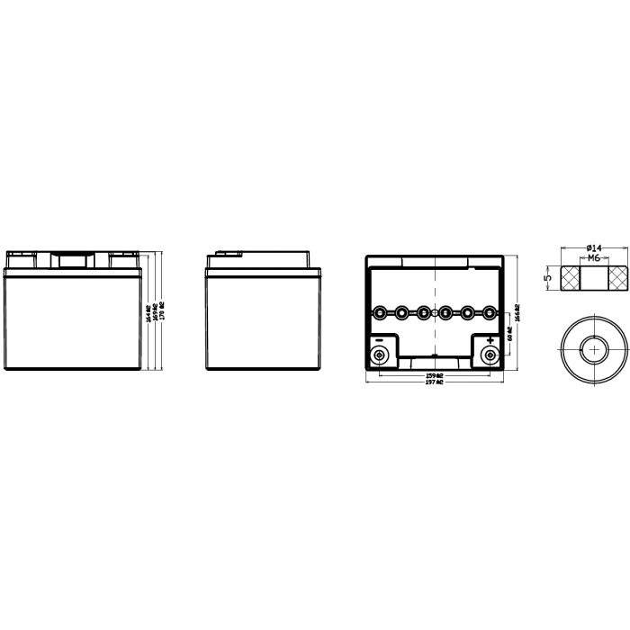 Аккумулятор WBR MBLi12-54