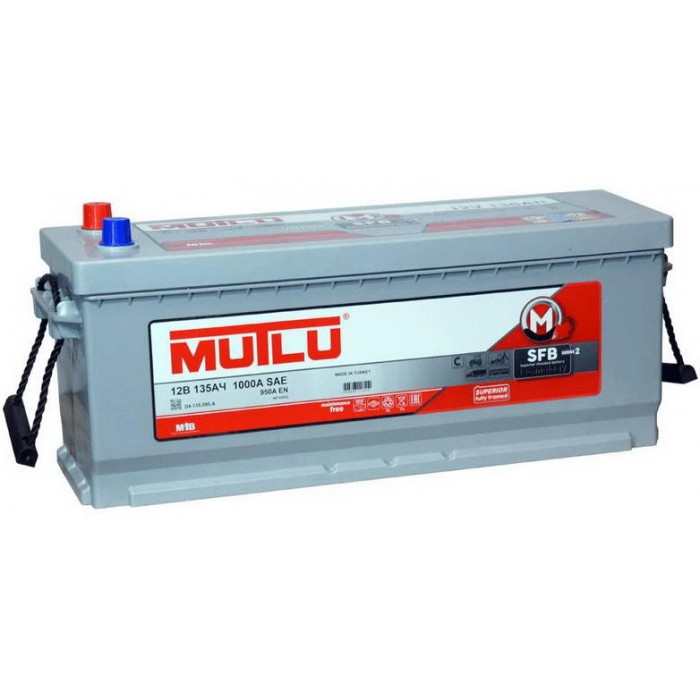 Аккумулятор Mutlu SFB M2 6CT-135 евро обр. пол. 950A 513x186x223