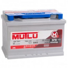 Аккумулятор Mutlu SFB M3 75L прям. пол. 720A 278x175x190 (L3.75.072.B)