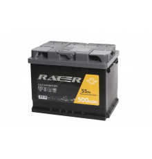 Аккумулятор RACER GT (АКОМ) 55L прям. пол. 500A 242x175x190