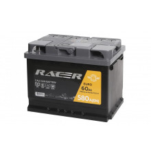 Аккумулятор RACER GT (АКОМ) 60R обр. пол. 580A 242x175x190