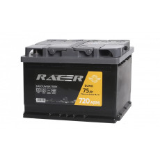 Аккумулятор RACER GT (АКОМ) 75L прям. пол. 720A 278x175x190