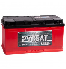Аккумулятор РУСБАТ 90L прям. пол. 760A 353x175x190