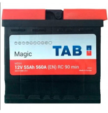 Аккумулятор Tab Magic 55R обр. пол. 560A 207x175x190