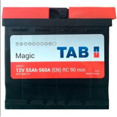 Аккумулятор Tab Magic 55R обр. пол. 560A 207x175x190