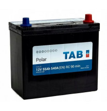 Аккумулятор TAB Polar Asia 55R обр. пол. тонк. кл. 490A 238x128x220