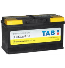 Аккумулятор TAB EFB STOP & GO 90R обр. пол. 850А 353х175х190