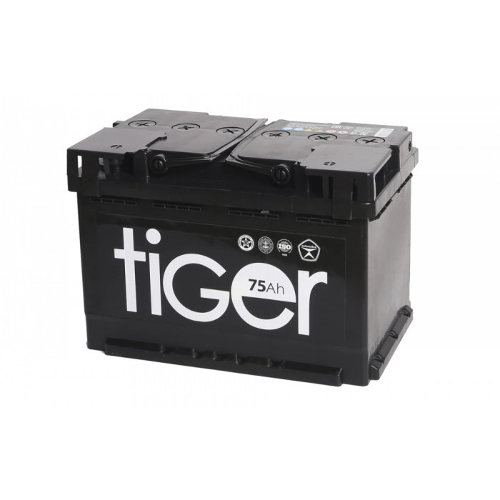 Аккумулятор Tiger (АКОМ) 75L прям. пол. 650A 278x175x190