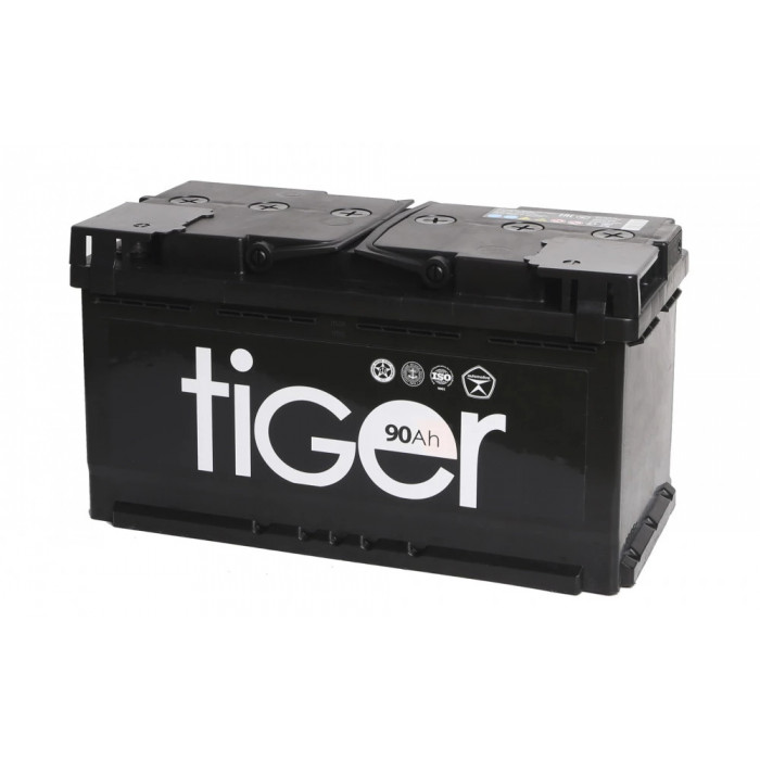 Аккумулятор Tiger (АКОМ) 90L прям. пол. 750A 353x175x190