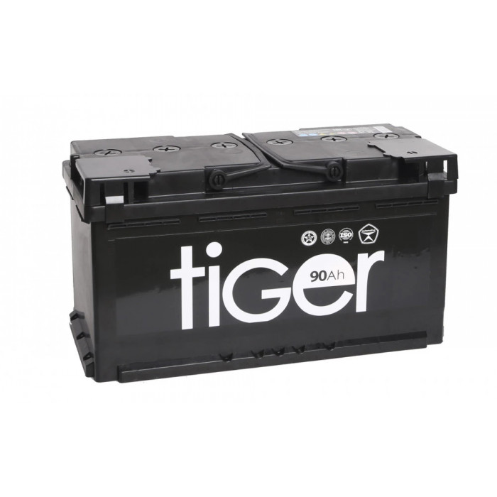 Аккумулятор Tiger (АКОМ) 90R обр. пол. 750A 353x175x190