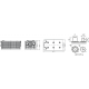 Аккумулятор WBR EVX12-250C