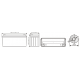 Аккумулятор WBR EVX150-12NG