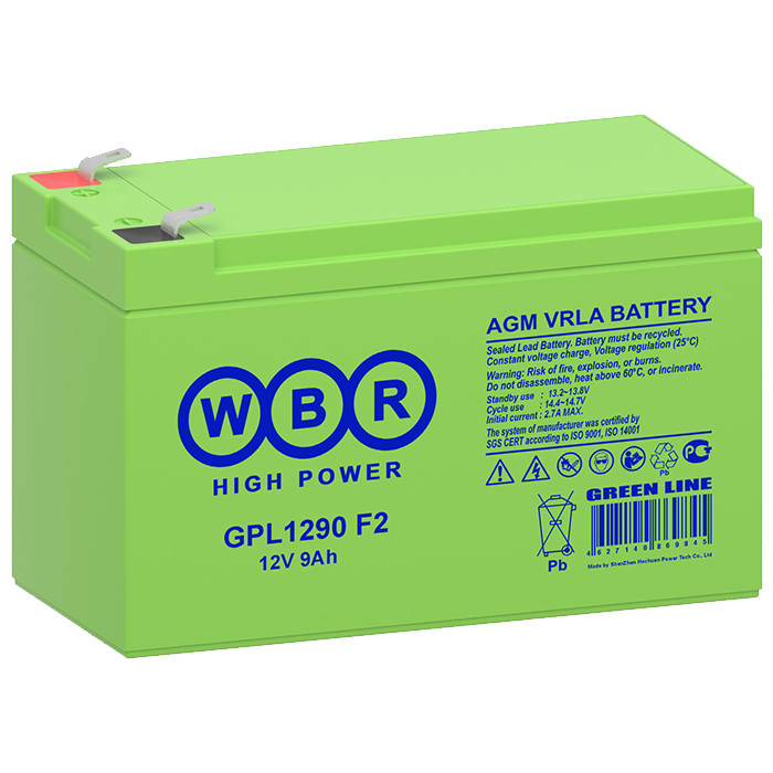 Аккумулятор WBR GPL1290 F2