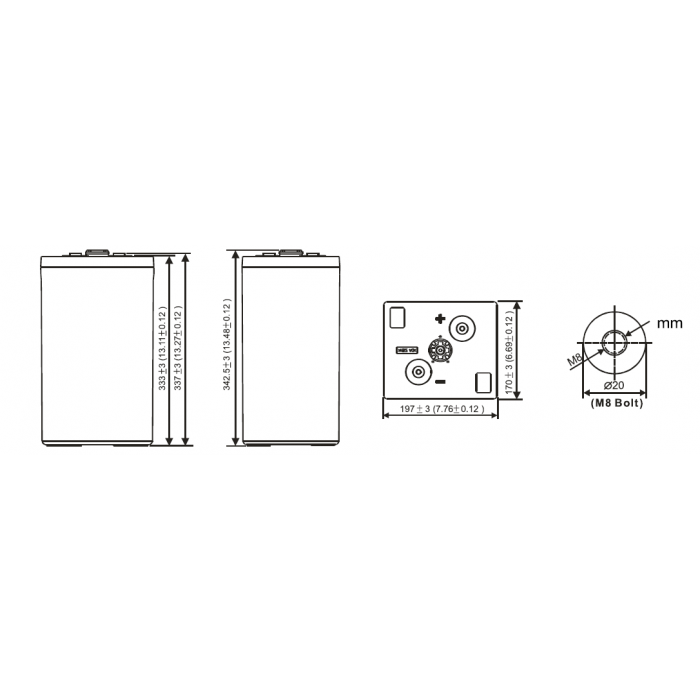 Аккумулятор WBR MSJ400