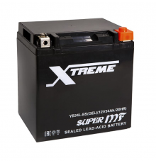 Аккумулятор Мото XTreme iGEL YB34L-BS 34Ач 350A обр. пол. 168x126x175 (YIX30L, YIX30L-BS, YB30L-B)