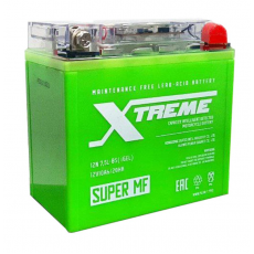 Аккумулятор Мото XTreme iGEL 12N7,5L-BS 7,5Ач 165A обр. пол. 138x66x102
