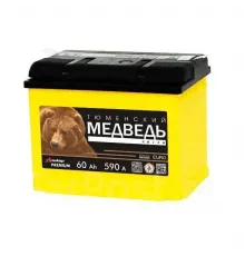 Аккумулятор ТЮМЕНСКИЙ МЕДВЕДЬ 60L прям. пол. 590A 242x175x190