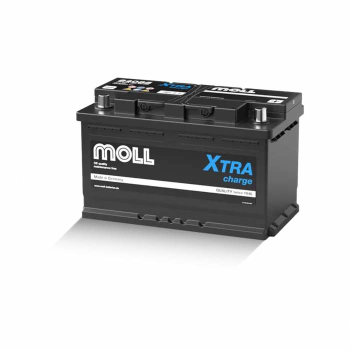 Аккумулятор Moll X-TRA charge 85 Ач 800A обр. пол. (315x175x190) 84085