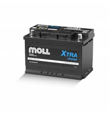 Аккумулятор Moll X-TRA charge 75 Ач 720A обр. пол. (276x175x190) 84075