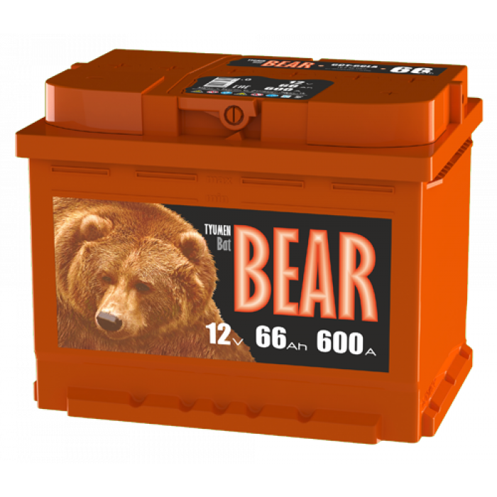 Аккумулятор Tyumen BatBear 66L 600А 242x175x190