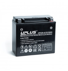 Аккумулятор Uplus HPG20-3 12V 18Ah 270А обр. пол. (175x87x155) Nano GEL