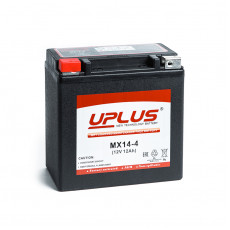 Аккумулятор Uplus MX14-4 12V 12Ah 230А прям. пол. (150x87x145) Power Sport