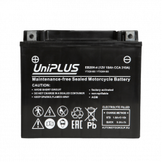 Аккумулятор Uplus EB20H-4 12V 18Ah 310А обр.пол. (175x87x155) Super Start AGM YTX20L-BS