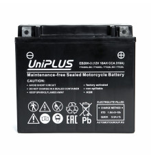 Аккумулятор Uplus EB20H-3 12V 18Ah 310А обр.пол. (175x87x155) Super Start AGM YTX20L-BS