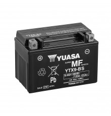 Аккумулятор Yuasa YTX9-BS - 8 Ач 135А (151x88x106) прям. пол. AGM сухозаряж.