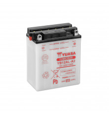 Аккумулятор Yuasa YB12AL-A2 12V 12.6Ah 150A (134x80x160) обр. пол. Heavy Duty сухозаряж.