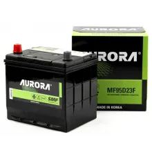Аккумулятор автомобильный AURORA JIS MF95D23FR 70 Ач, 630A 630А пр. пол. 232x173x220