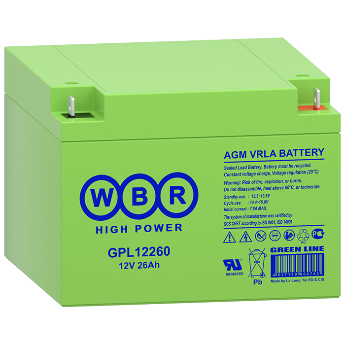 Аккумулятор WBR GPL 12260