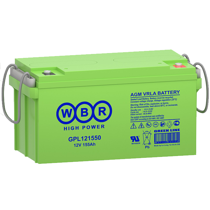 Аккумулятор WBR GPL 121550
