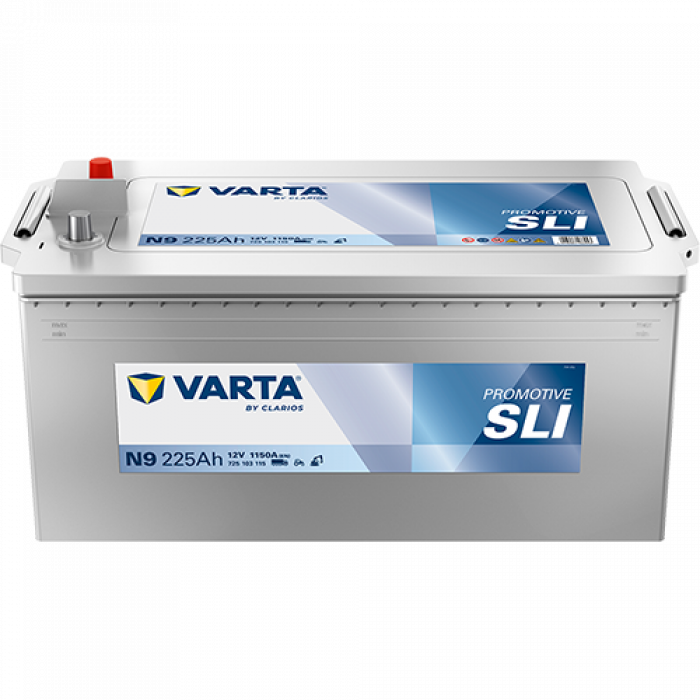 Аккумулятор Varta SLI N9 225 Ач обр. пол. 1150A 518x276x242