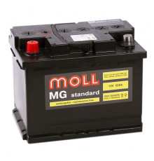 Аккумулятор Moll MG Standard 62L 600A 242x175x190