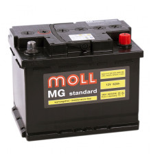 Аккумулятор Moll MG Standard 62R 600A 242x175x190