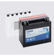 Аккумулятор Мото EXIDE AGM ETX20H-BS 18Ач прям. пол. 270А 175x87x155 (YTX20L-BS, YTX20H-BS)