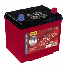 Аккумулятор E-LAB Asia D23 65R обр. пол. 600A 230x173x220