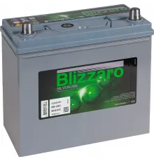 Аккумулятор BLIZZARO SILVERLINE 50B24L 45R обр. пол. 400A 236x128x220