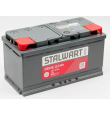 Аккумулятор STALWART Drive 110 Ач прям. пол. 890А 353x175x190