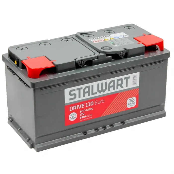 Аккумулятор STALWART Drive 110 Ач обр. пол. 890А 353x175x190